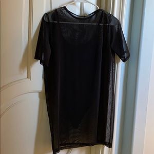 Boohoo mesh dress